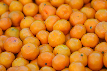 Many oranges, close-up shots