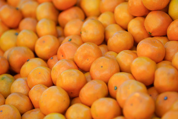 Many oranges, close-up shots