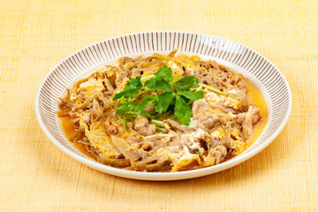 豚肉の柳川風