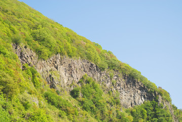 断崖　空　素材
