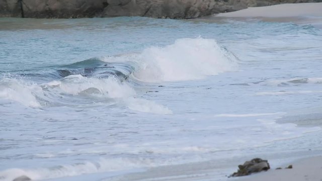 footage of sandve sanden beach in Karm&radic;&prod;y, Norway 01.11.2018
