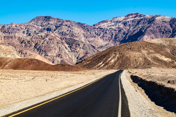 Artist's Drive in Death Valley National Park