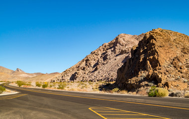 Daylight Pass Road near Hell's Gate in Death Valley National Park