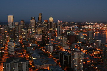 nigth in seattle