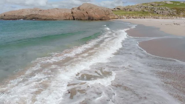 footage of sandve sanden beach in Karm&radic;&prod;y, Norway 01.11.2018