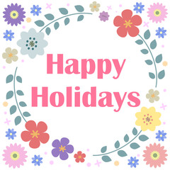 花　リース　祝日　クリスマス　12月