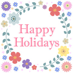 花　リース　祝日　クリスマス　12月