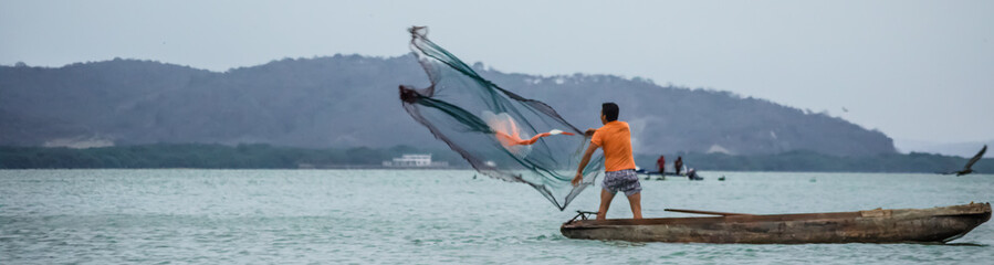 Man Fishing