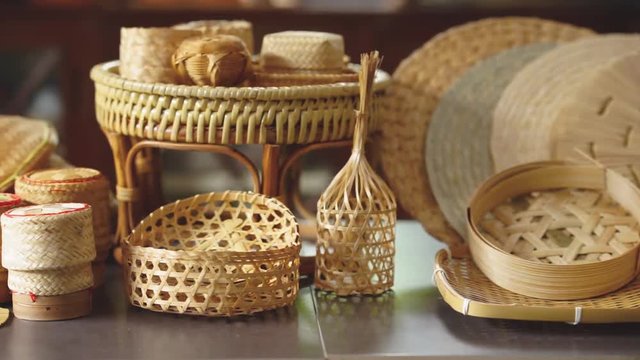 pan camera to show wicker