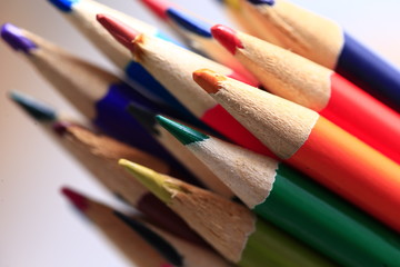 Fototapeta premium Color pencil, close-up