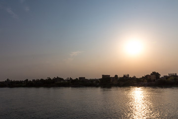 Sunset on Nile