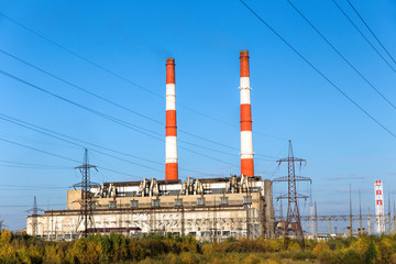 Thermal condensing power plant