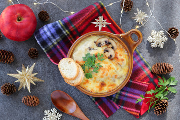 里芋のグラタン