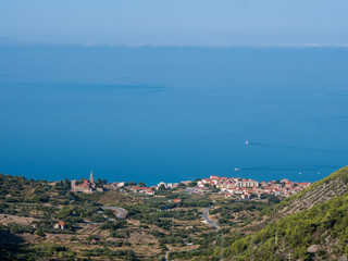 Obraz premium Small town Komiza on island Vis