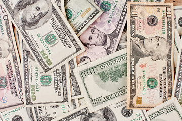 Background from american dollars. Business and Finance..