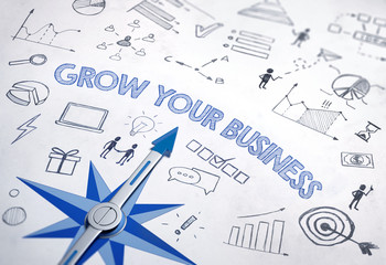 "grow your business" compass