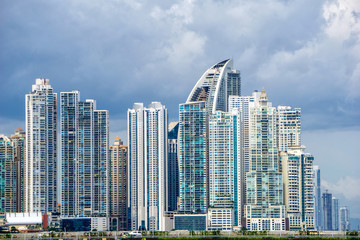Fototapeta na wymiar Panama City, Panama - Skyline and Buildings