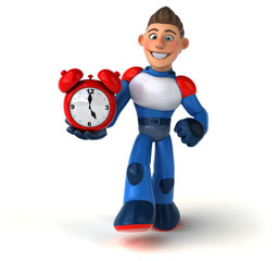 Super modern superhero - 3D Illustration