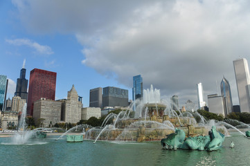 Buckingham Fountain in Chicago