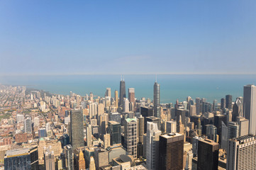 Fototapeta premium Panoramiczny widok na Chicago