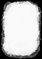 Black Watercolor Edges for Portrait Photos