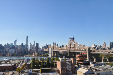 Naklejka premium View of Manhattan from other side