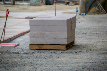 Matériaux de construction.