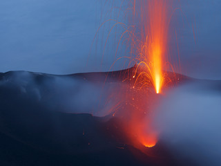 Stromboli eruption