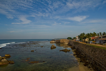 Widok Z wybrzeża ,Galle,SriLanka © wylkerd