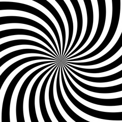 Black and white twirl background vector