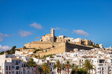 Ibiza old town, Ibiza, Spain