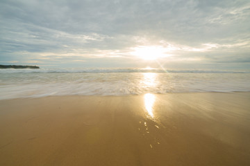 Beach scene in Thailand