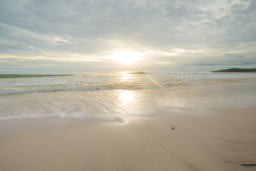 Beach scene in Thailand