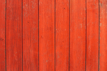 Natural Old Red Obsolete Wooden Board Background