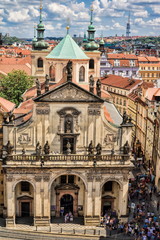 Obraz premium Prag, Sankt-Nikolaus-Kirche
