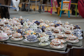Miniature soup bowls collection