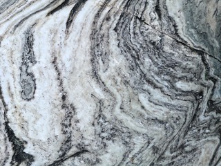 Detail white marble natural gray.