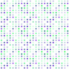 Seamless abstract pattern background with a variety of colored circles.