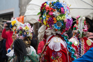 Carnival in Aosta italy
