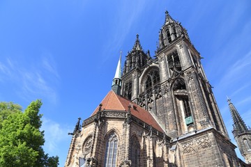 Fototapeta na wymiar Meissen Cathedral