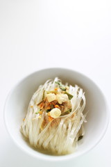 Vietnamese instant pho rice noodles