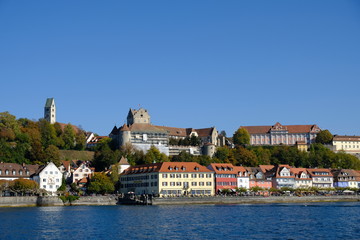 Meersburg am Bodensee Sicht vom Wasser