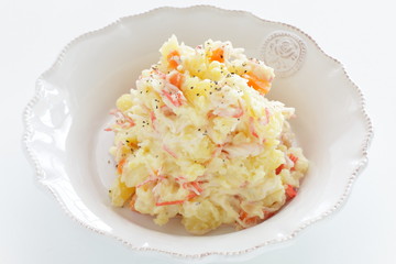 Corn and crab salad