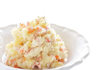 Corn and crab salad