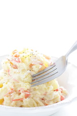 Corn and crab salad