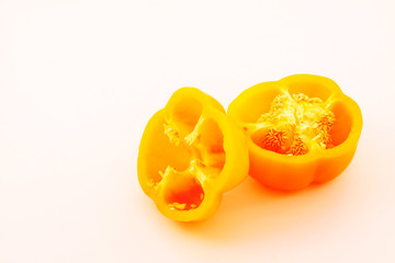 fresh yellow pepper
