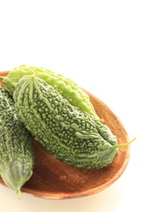 Chinese vegetable, bitter melon for summer ingredient image