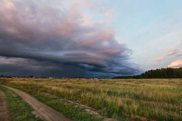 Fototapeta premium clouds at sunset