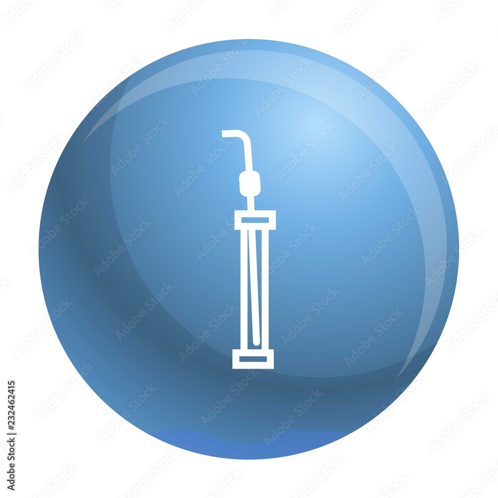 Poster laboratory pipette icon. simple illustration of laboratory pipette vector icon for web design isolat