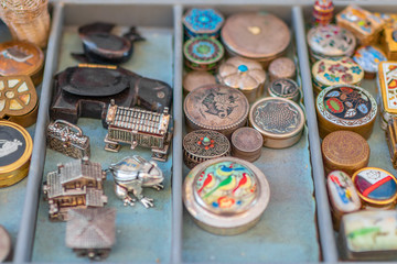 Сollection of vintage snuffbox